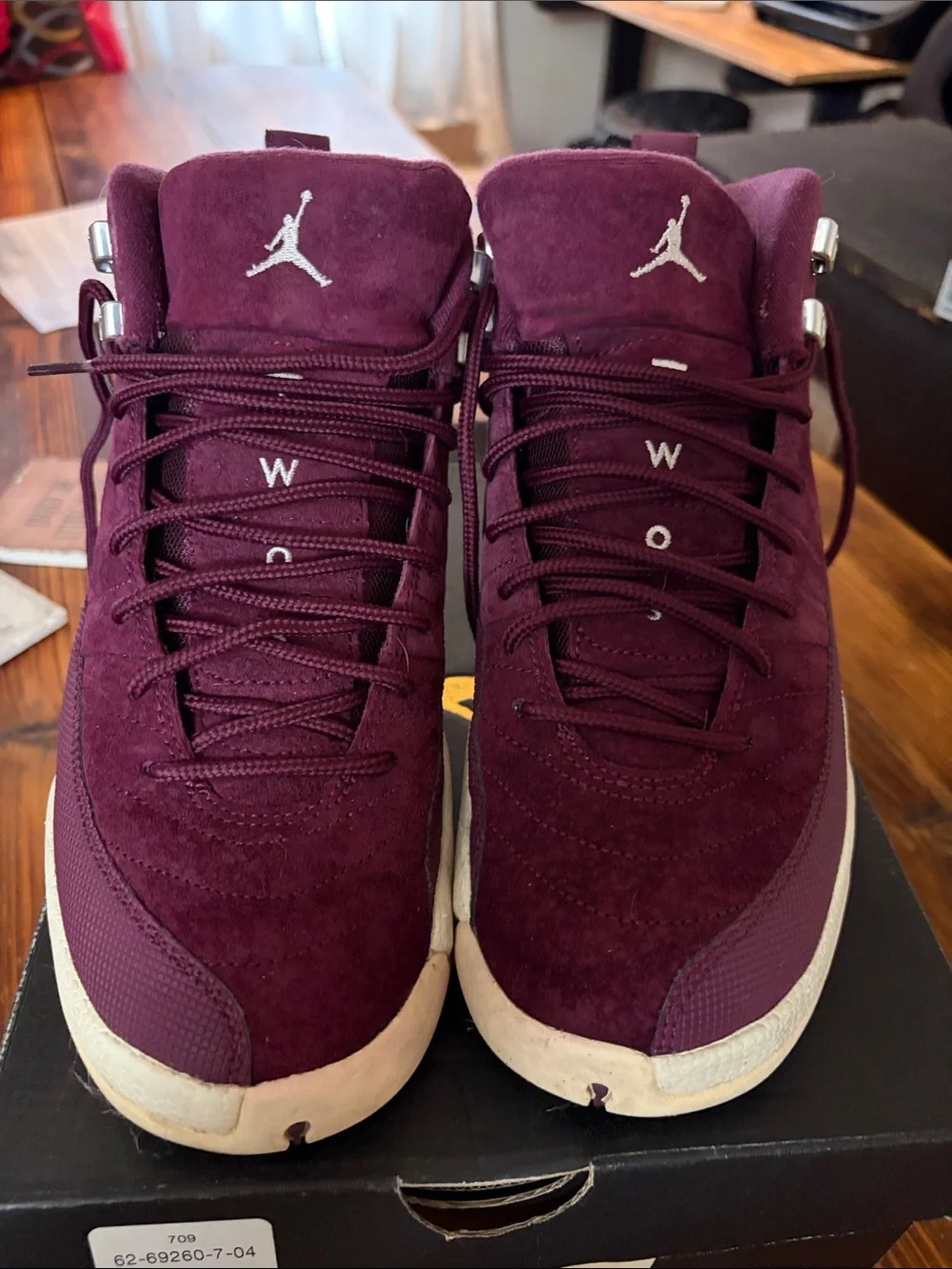 Jordan stylish burgundy